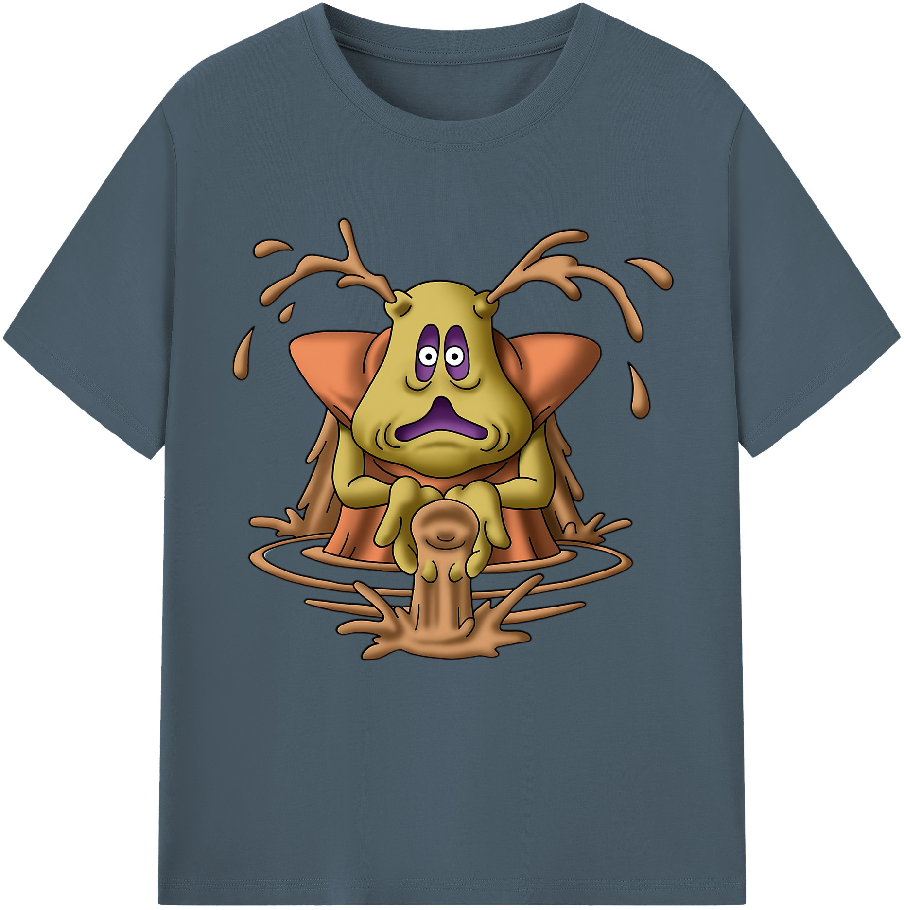 （画像用） ドラゴンクエスト Doragon Kuesuto Dragon Quest 綿100％半袖Tシャツ（フロントプリント）